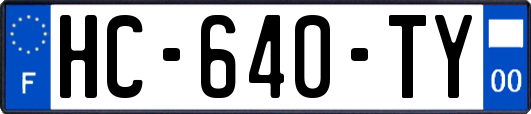 HC-640-TY