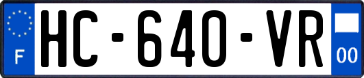 HC-640-VR