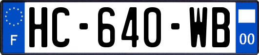 HC-640-WB