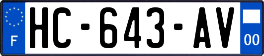 HC-643-AV