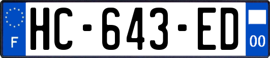 HC-643-ED