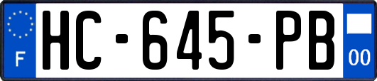 HC-645-PB