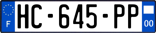 HC-645-PP