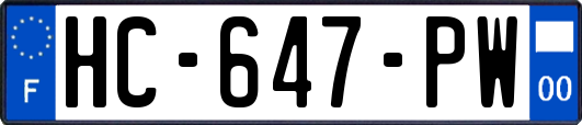 HC-647-PW