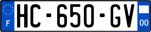 HC-650-GV