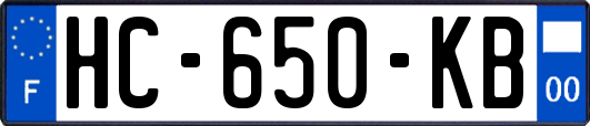 HC-650-KB