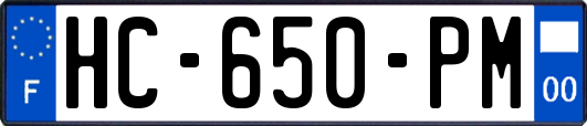HC-650-PM