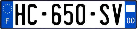 HC-650-SV
