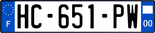 HC-651-PW