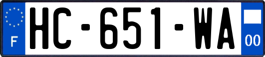 HC-651-WA