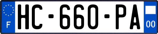 HC-660-PA
