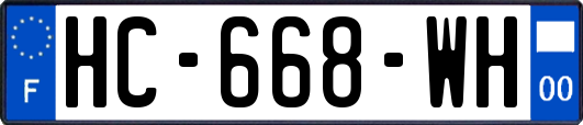 HC-668-WH
