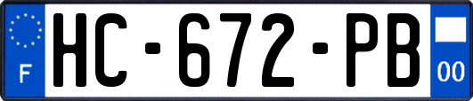HC-672-PB