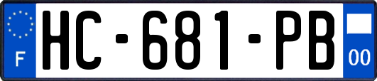 HC-681-PB