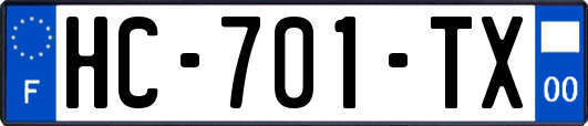 HC-701-TX