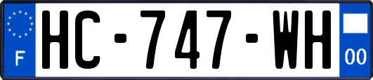 HC-747-WH