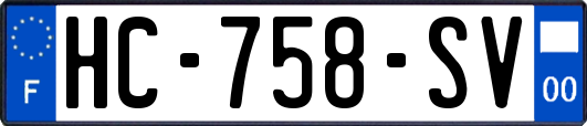 HC-758-SV