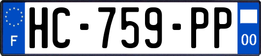 HC-759-PP