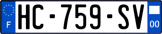 HC-759-SV