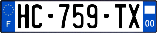 HC-759-TX