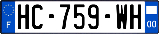 HC-759-WH