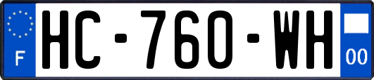 HC-760-WH