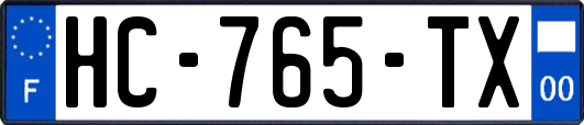 HC-765-TX