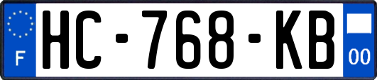 HC-768-KB
