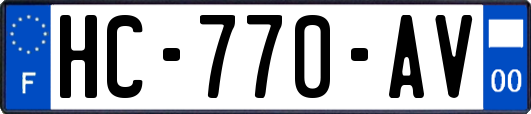 HC-770-AV