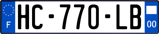 HC-770-LB