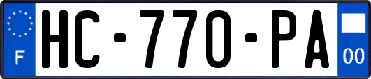 HC-770-PA