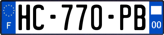 HC-770-PB