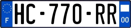 HC-770-RR