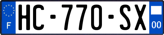HC-770-SX