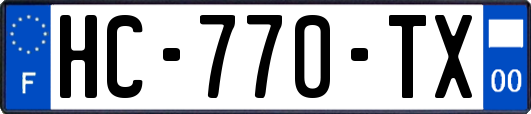 HC-770-TX