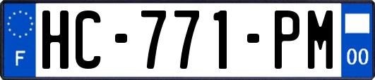 HC-771-PM