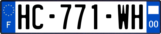 HC-771-WH