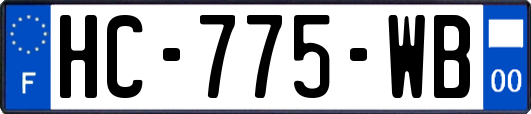HC-775-WB