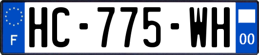 HC-775-WH