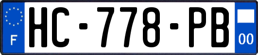 HC-778-PB