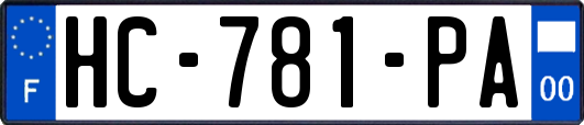HC-781-PA