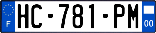 HC-781-PM