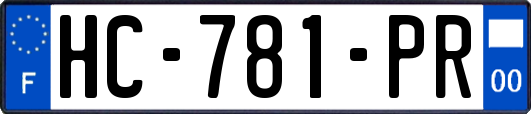 HC-781-PR