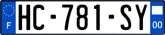 HC-781-SY