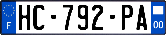 HC-792-PA