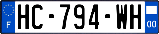 HC-794-WH
