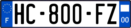 HC-800-FZ