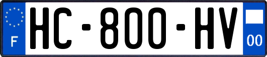 HC-800-HV