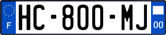 HC-800-MJ
