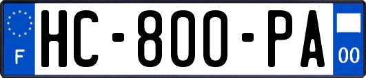 HC-800-PA